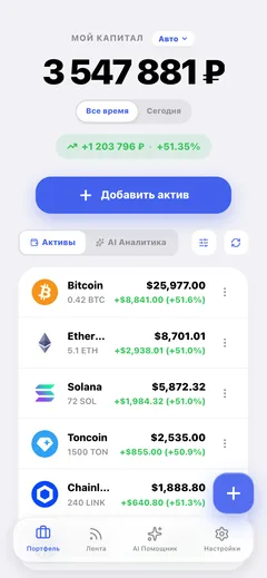 FinTrack — mobile
